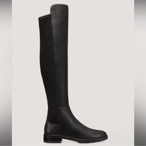 Stuart Weitzman Over the Knee City Boot in Black S4829- Size 8.5